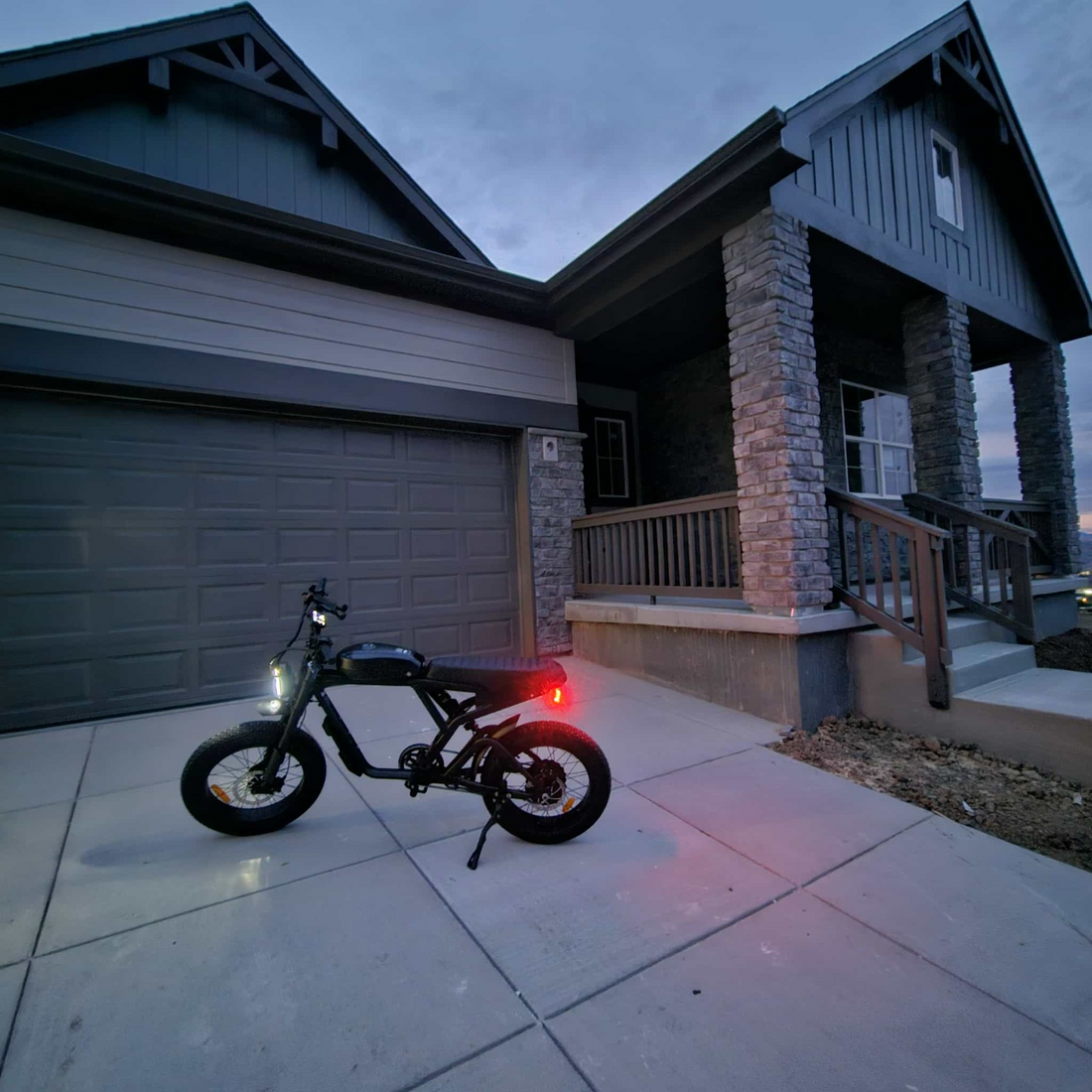 Owner photo: Chris and their Roots Rider Cougar electric bike
