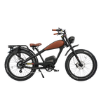ROOTS RIDER Cheetah 2 Pro electric bike, side profile with rear rack fitted