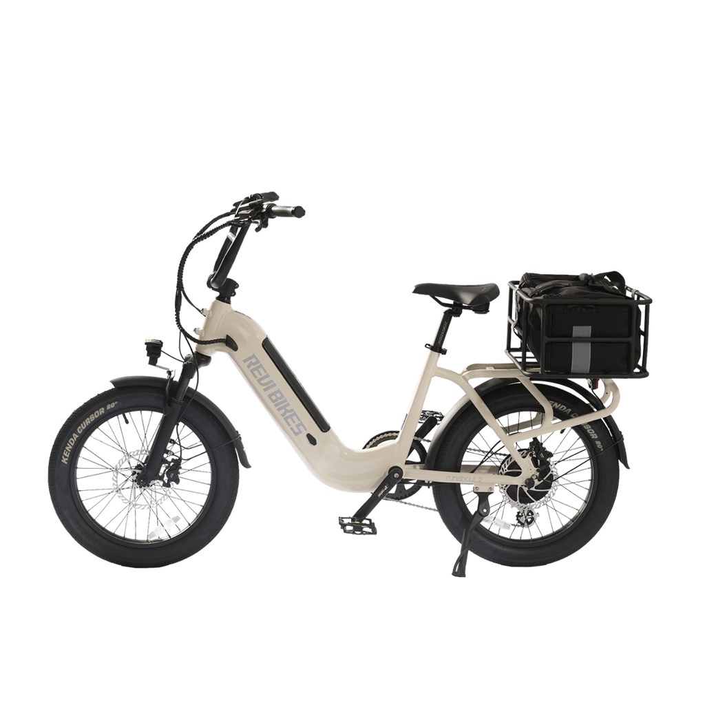 Roots Rider Runabout 2 step through cargo electric bike product image