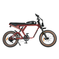 Roots Rider Cougar Pro electric bike in Red