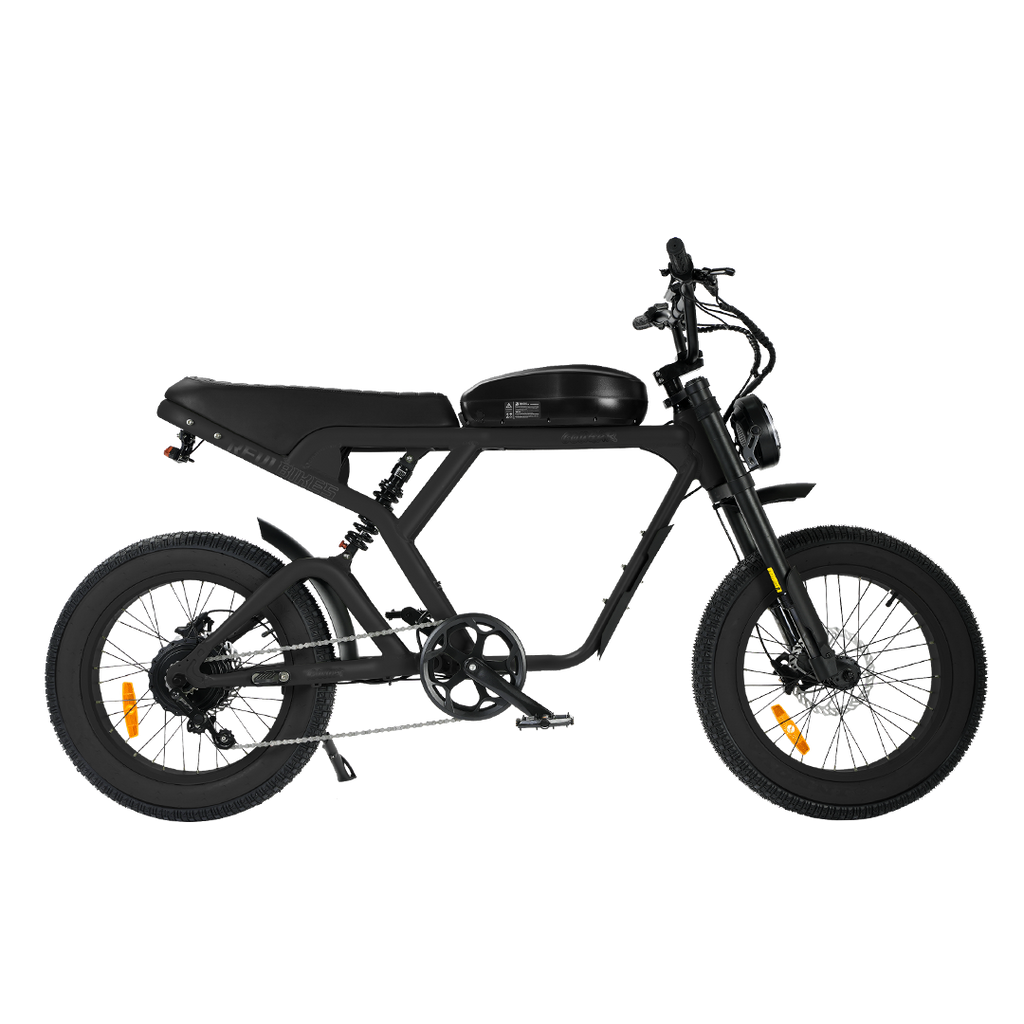 Roots Rider Cougar Pro electric bike in Black