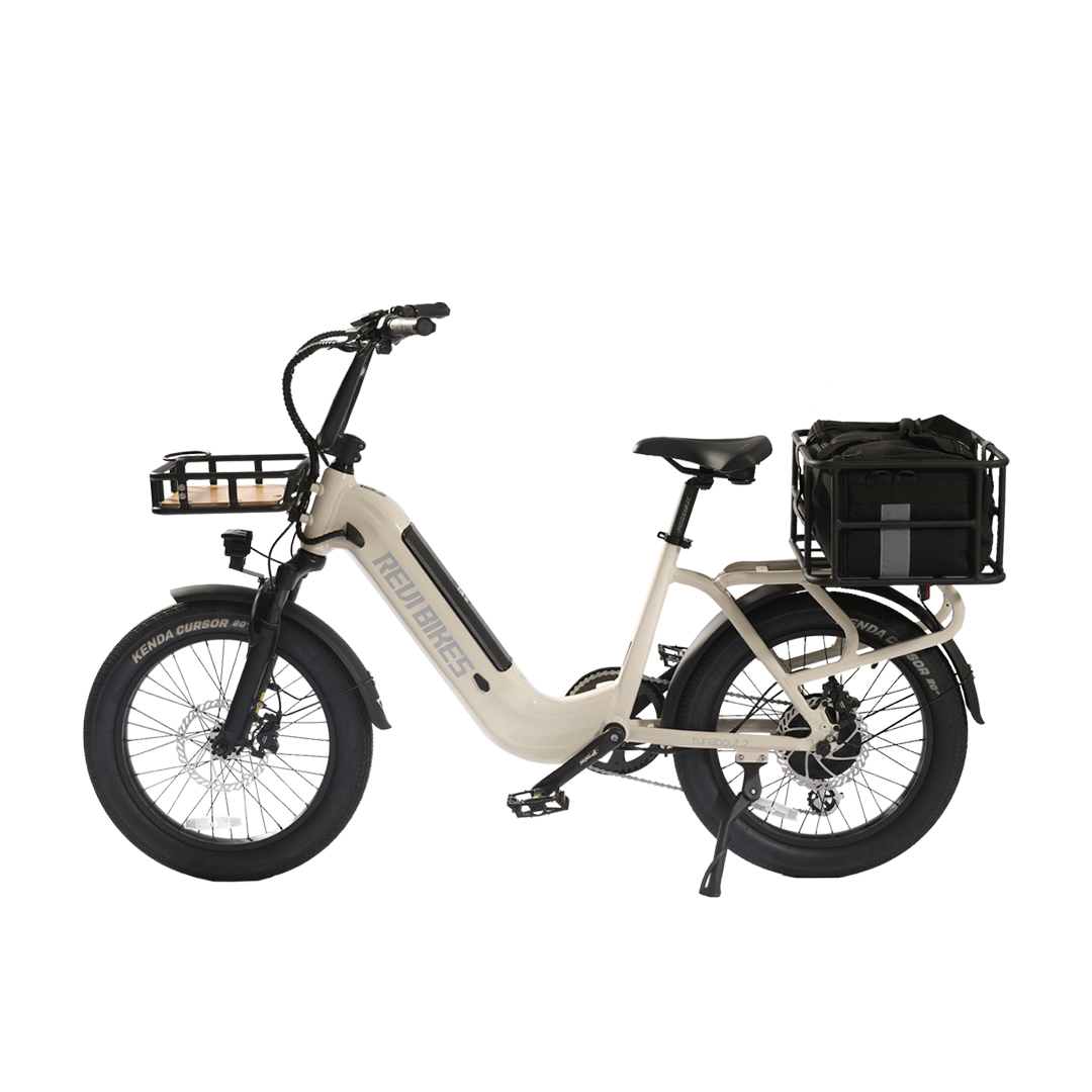 Roots Rider Runabout 2 step through cargo electric bike product image