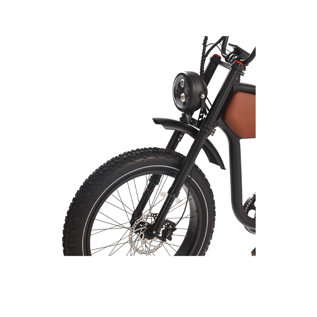 Roots Rider Prowler vintage cafe racer electric bike product image