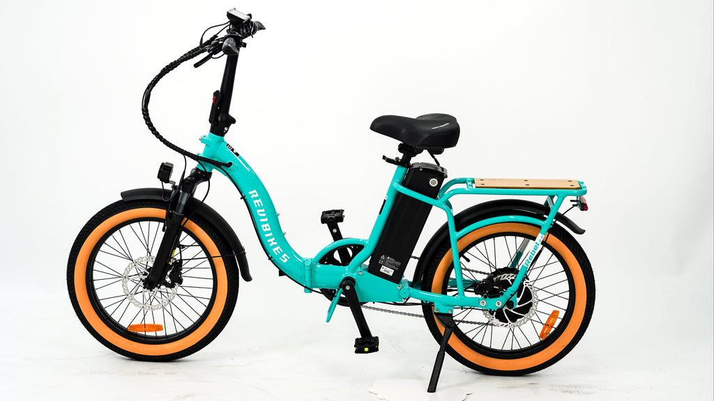 Roots Rider Rebel 2 folding fat tire e-bike detail