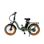 Roots Rider Rebel 2 green folding fat tire electric bike product image