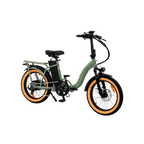 Roots Rider Rebel 2 green folding fat tire electric bike product image