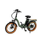 Roots Rider Rebel 2 green folding fat tire electric bike product image