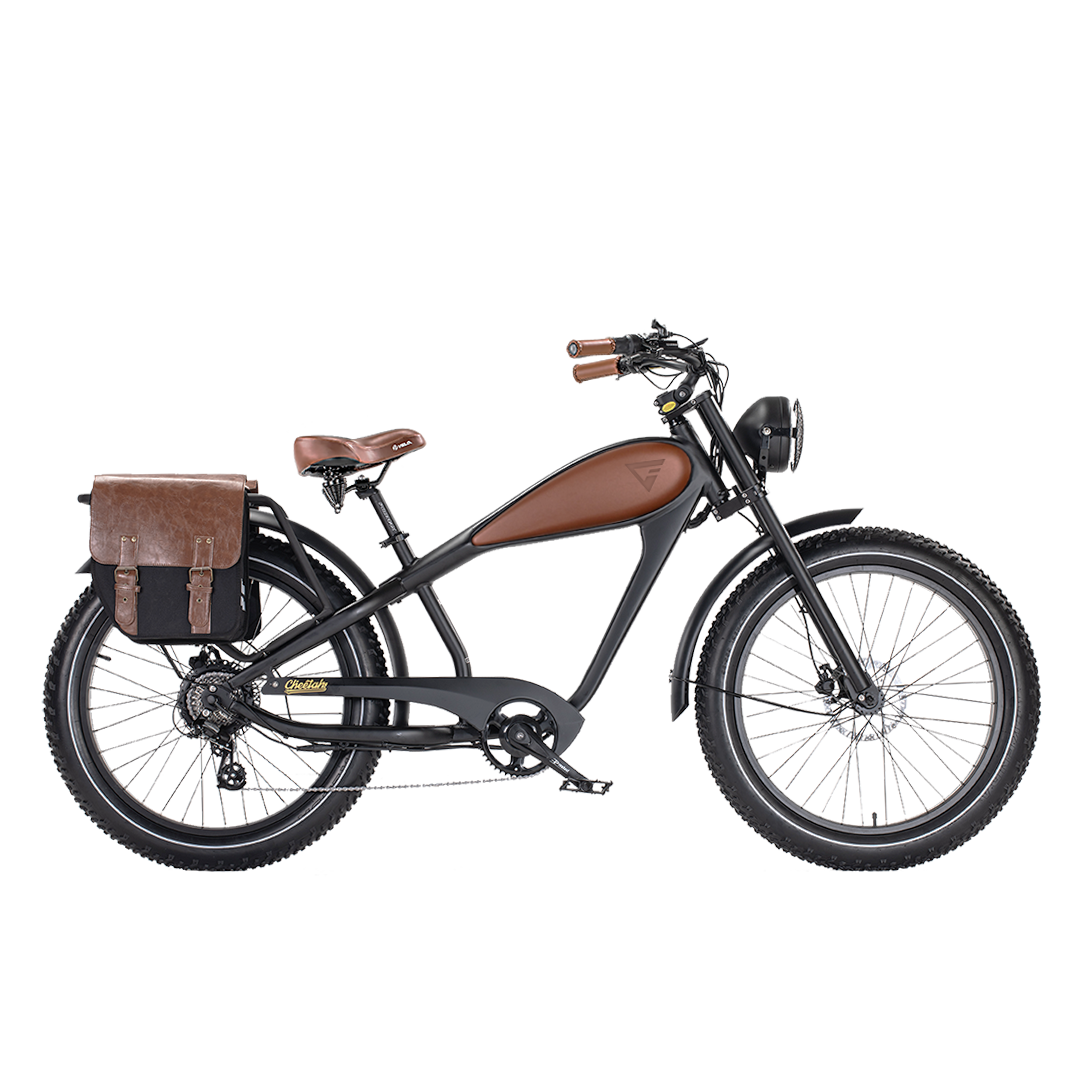 Roots Rider Cheetah 2 vintage fat tire electric bike product image