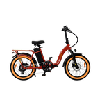 Roots Rider Rebel 2 red folding fat tire electric bike product image