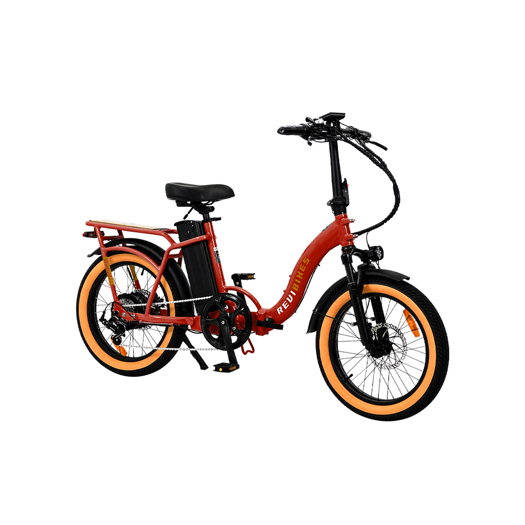Roots Rider Rebel 2 red folding fat tire electric bike product image