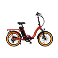Roots Rider Rebel 2 Pro folding electric bike in Red