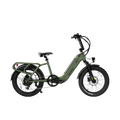Roots Rider Runabout 2 step-through electric bike in Wild Green