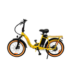 Roots Rider Rebel 2 yellow folding fat tire electric bike product image