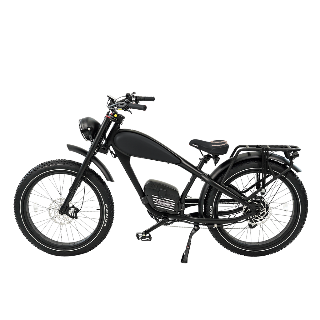 Cheetah 2 Pro with the black tank cover and black saddle