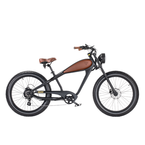 Roots Rider Cheetah 2 vintage fat tire electric bike product image